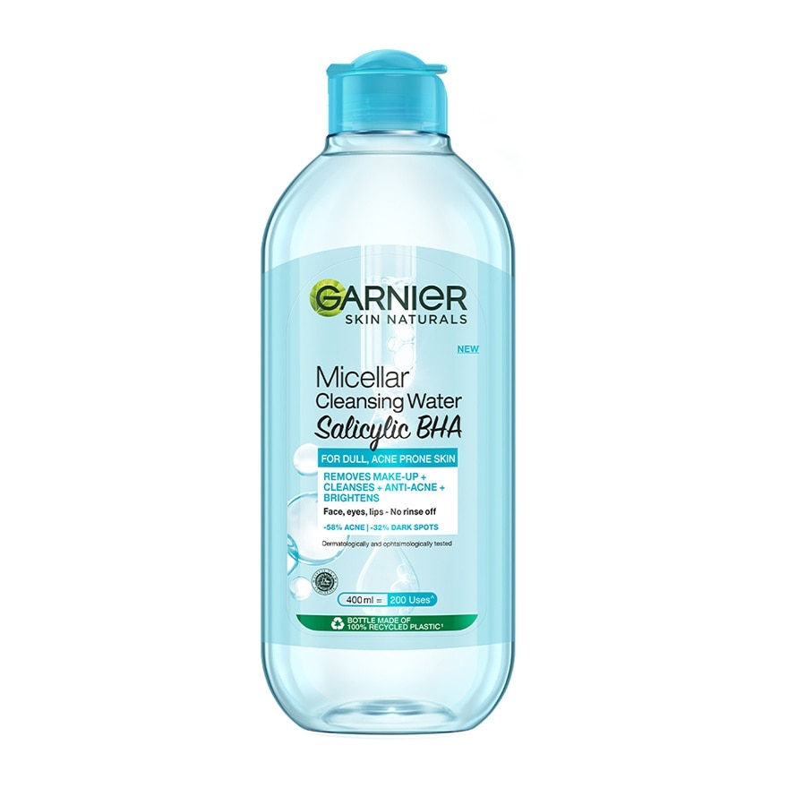 Salicylic BHA Micellar Cleansing Water (For Dull & Acne Prone Skin) 400ml