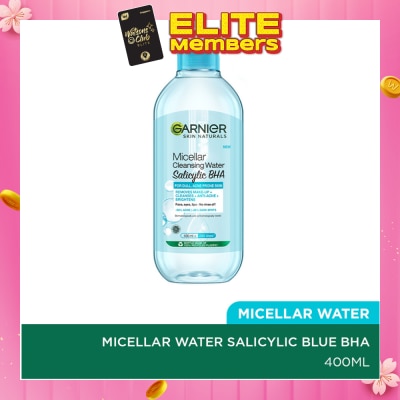 GARNIER Salicylic BHA Micellar Cleansing Water (For Dull & Acne Prone Skin) 400ml
