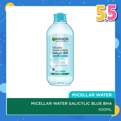 GARNIER Salicylic BHA Micellar Cleansing Water (For Dull & Acne Prone Skin) 400ml
