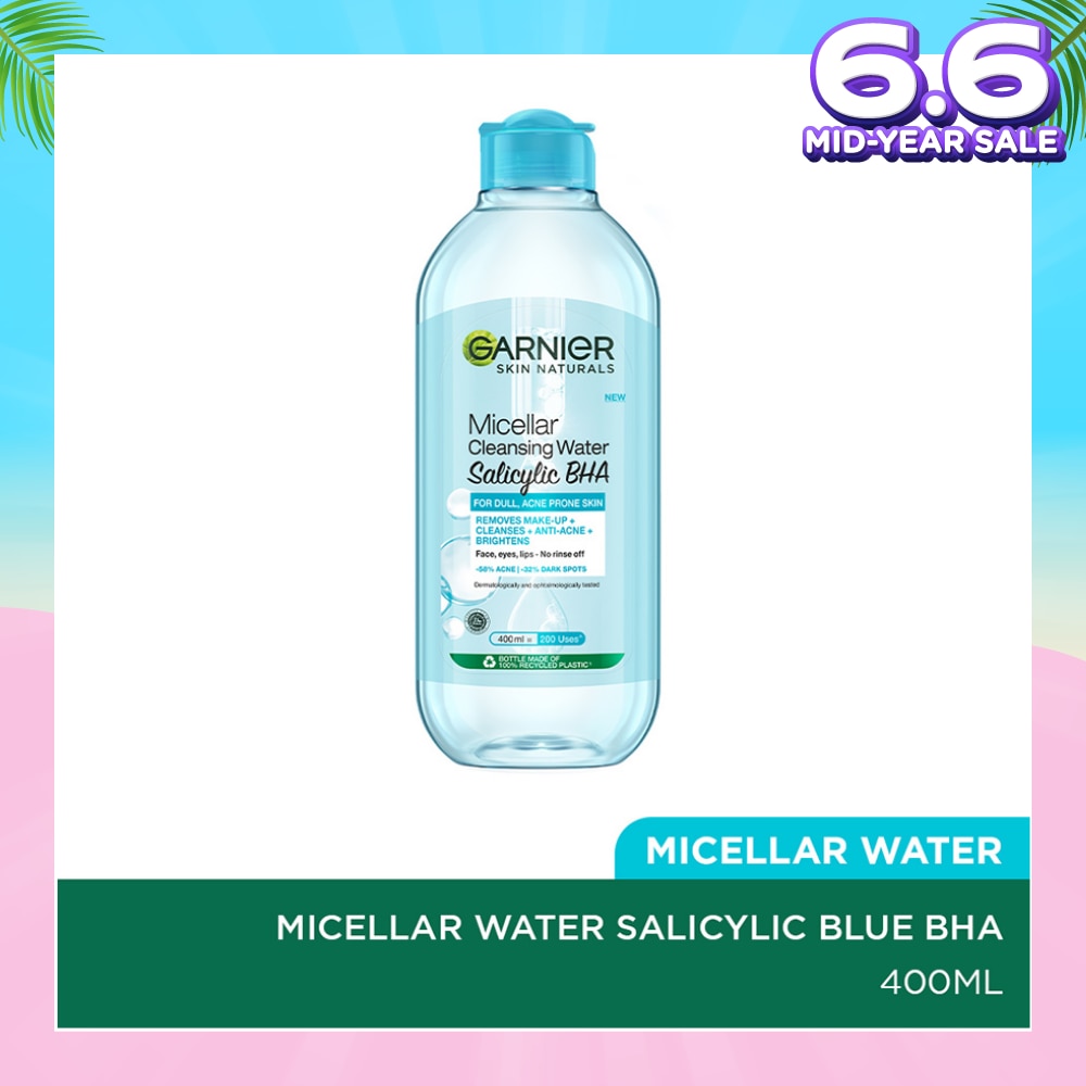 Salicylic BHA Micellar Cleansing Water (For Dull & Acne Prone Skin) 400ml