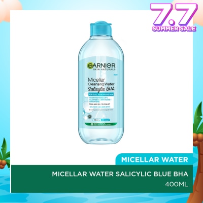 GARNIER Salicylic BHA Micellar Cleansing Water (For Dull & Acne Prone Skin) 400ml