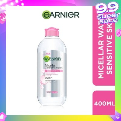 GARNIER All-in-1 Micellar Facial Cleanser & Makeup Remover (For Sensitive Skin) 400ml