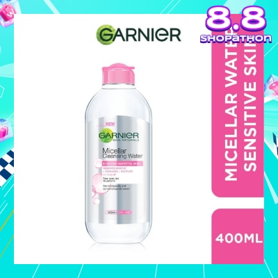 GARNIER All-in-1 Micellar Facial Cleanser & Makeup Remover (For Sensitive Skin) 400ml