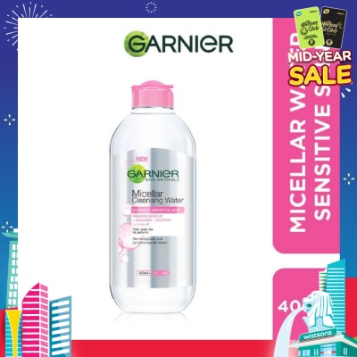 GARNIER All-in-1 Micellar Facial Cleanser & Makeup Remover (For Sensitive Skin) 400ml