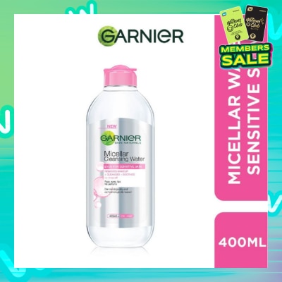 GARNIER All-in-1 Micellar Facial Cleanser & Makeup Remover (For Sensitive Skin) 400ml