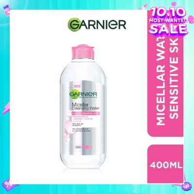 GARNIER All-in-1 Micellar Facial Cleanser & Makeup Remover (For Sensitive Skin) 400ml