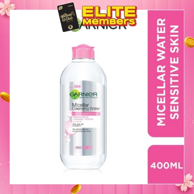 GARNIER All-in-1 Micellar Facial Cleanser & Makeup Remover (For Sensitive Skin) 400ml