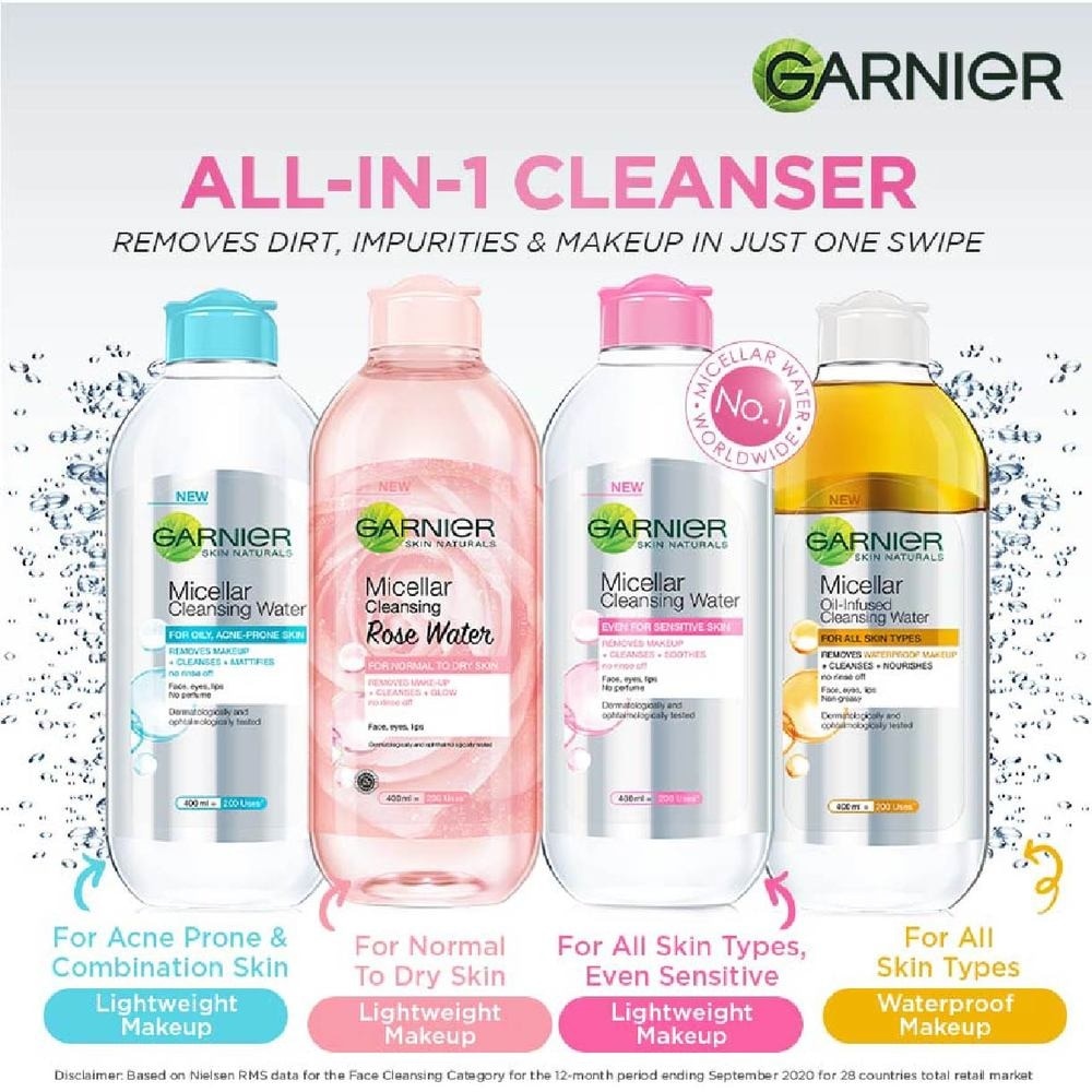 All-in-1 Micellar Cleanser & Makeup Remover (For Oily Skin + Acne Prone Skin) 125ml