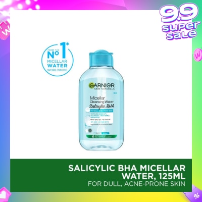GARNIER All-in-1 Micellar Cleanser & Makeup Remover (For Oily Skin + Acne Prone Skin) 125ml