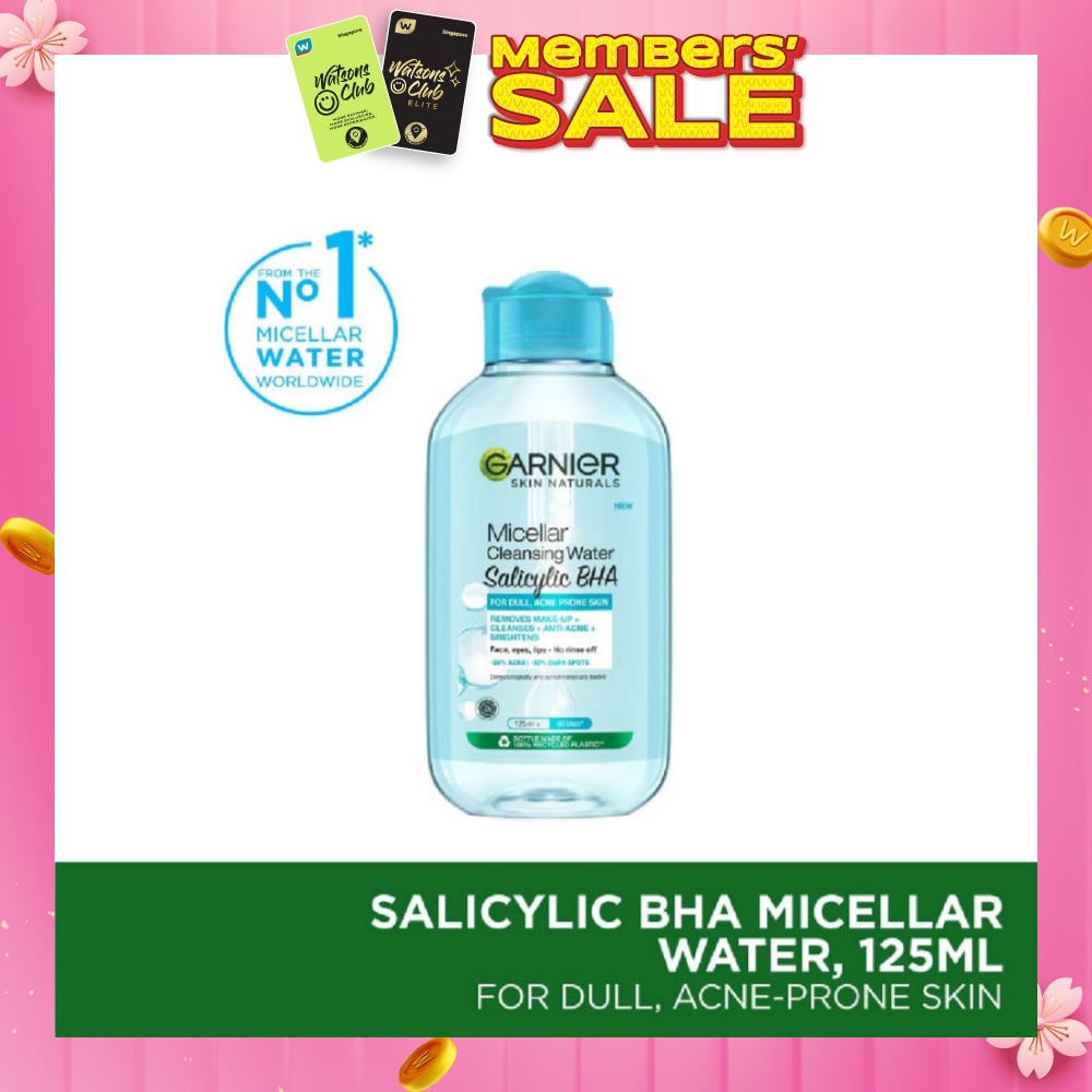 All-in-1 Micellar Cleanser & Makeup Remover (For Oily Skin + Acne Prone Skin) 125ml