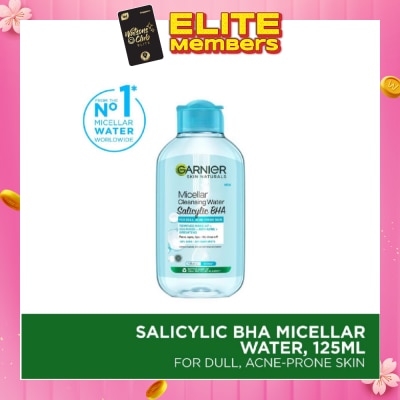 GARNIER All-in-1 Micellar Cleanser & Makeup Remover (For Oily Skin + Acne Prone Skin) 125ml