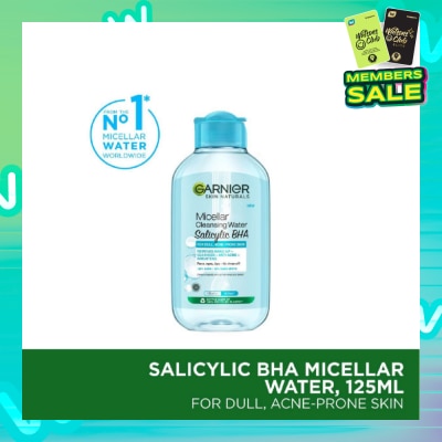 GARNIER All-in-1 Micellar Cleanser & Makeup Remover (For Oily Skin + Acne Prone Skin) 125ml