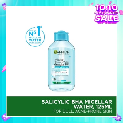GARNIER All-in-1 Micellar Cleanser & Makeup Remover (For Oily Skin + Acne Prone Skin) 125ml