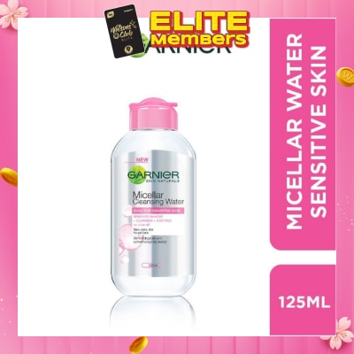 GARNIER All-in-1 Micellar Facial Cleanser & Makeup Remover (For Sensitive Skin) 125ml