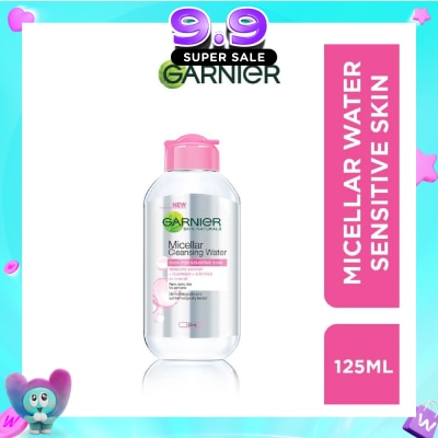 GARNIER - All-in-1 Micellar Facial Cleanser & Makeup Remover (For Sensitive Skin) 125ml image