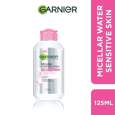 GARNIER All-in-1 Micellar Facial Cleanser & Makeup Remover (For Sensitive Skin) 125ml