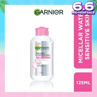 GARNIER All-in-1 Micellar Facial Cleanser & Makeup Remover (For Sensitive Skin) 125ml