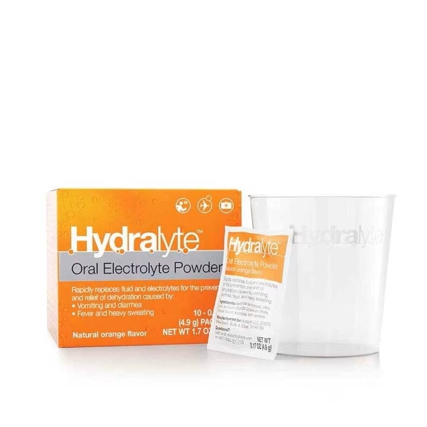 Electrolyte Powder (Orange) Rehydration Solution 10s