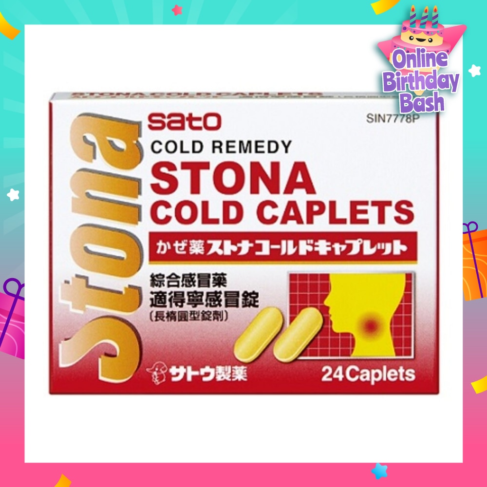 Stona Cold Tablet 24 Capsules (Expiry: Feb`2026)