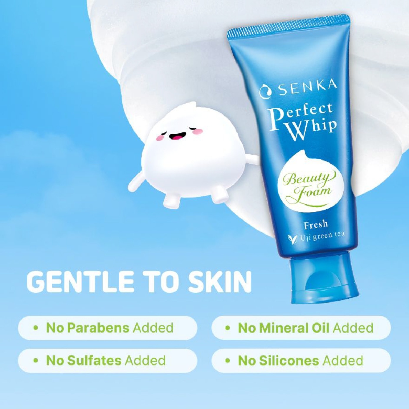 Perfect Whip Fresh Beauty Foam Facial Cleanser (For Matte and Oil free Skin) 100g image