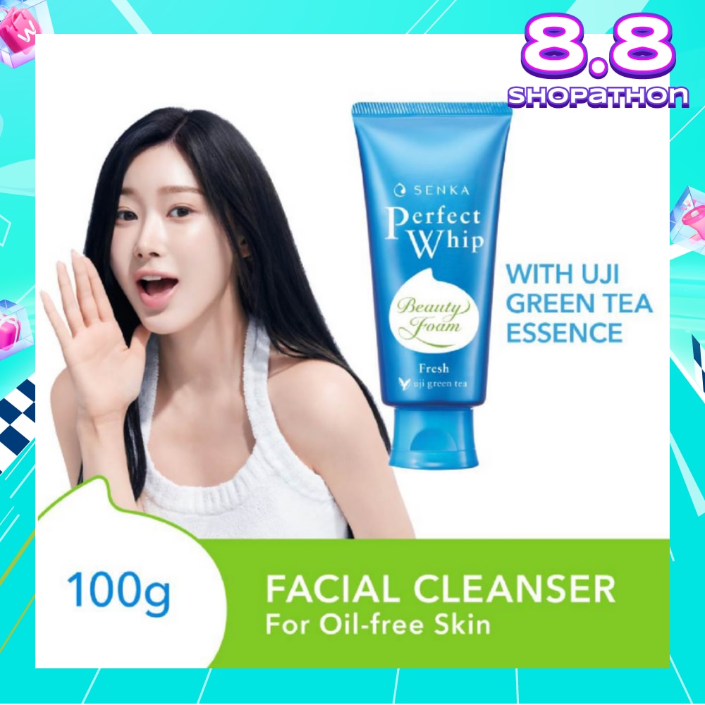 Perfect Whip Fresh Beauty Foam Facial Cleanser (For Matte and Oil-free Skin) 100g