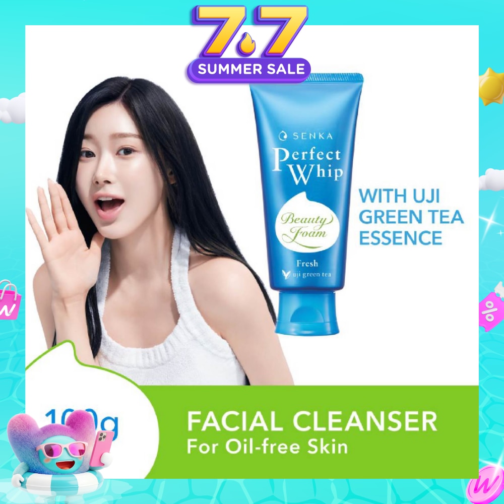 Perfect Whip Fresh Beauty Foam Facial Cleanser (For Matte and Oil-free Skin) 100g