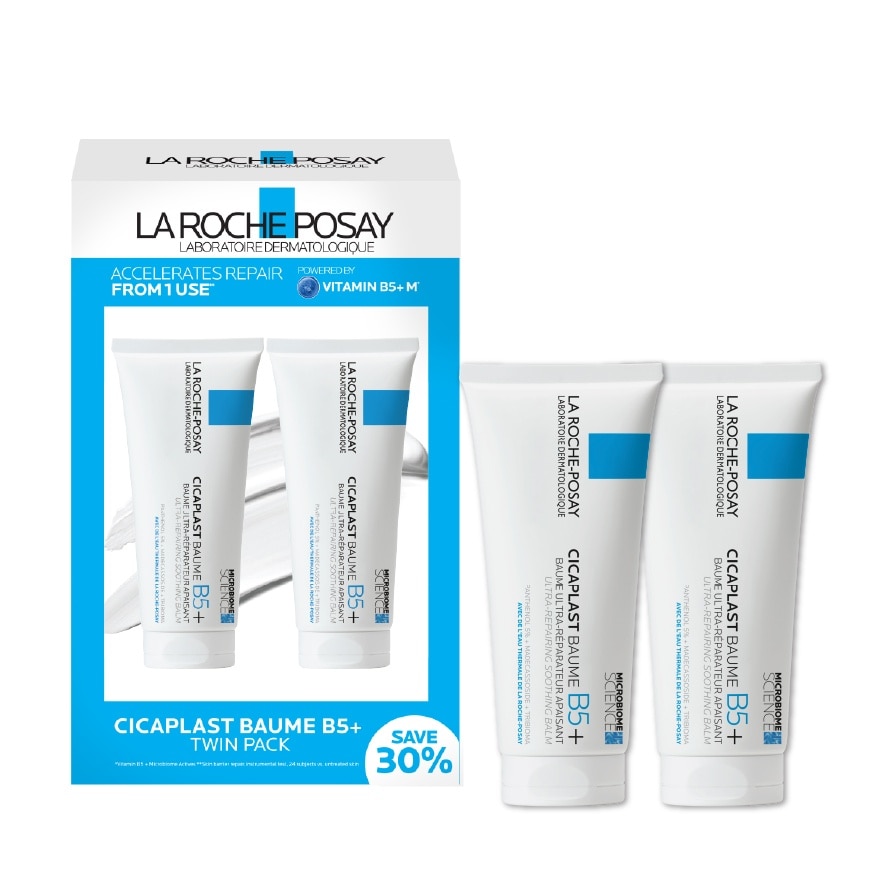 Cicaplast Baume B5+ Twin Pack (To Helps Nourish & Soothe Dry Skin & Irritated Areas) 100ml x 2s