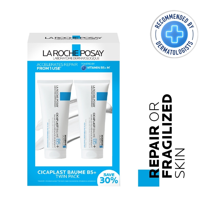 Cicaplast Baume B5+ Twin Pack (To Helps Nourish & Soothe Dry Skin & Irritated Areas) 100ml x 2s