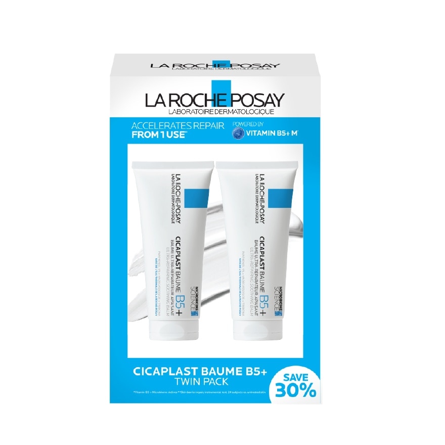 Cicaplast Baume B5+ Twin Pack (To Helps Nourish & Soothe Dry Skin & Irritated Areas) 100ml x 2s