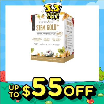 KINOHIMITSU Stem Gold⁺ 6g x 30s