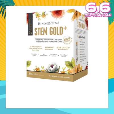 KINOHIMITSU Stem Gold⁺ 6g x 30s