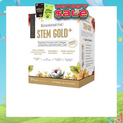 KINOHIMITSU - Stem Gold⁺ 6g x 30s