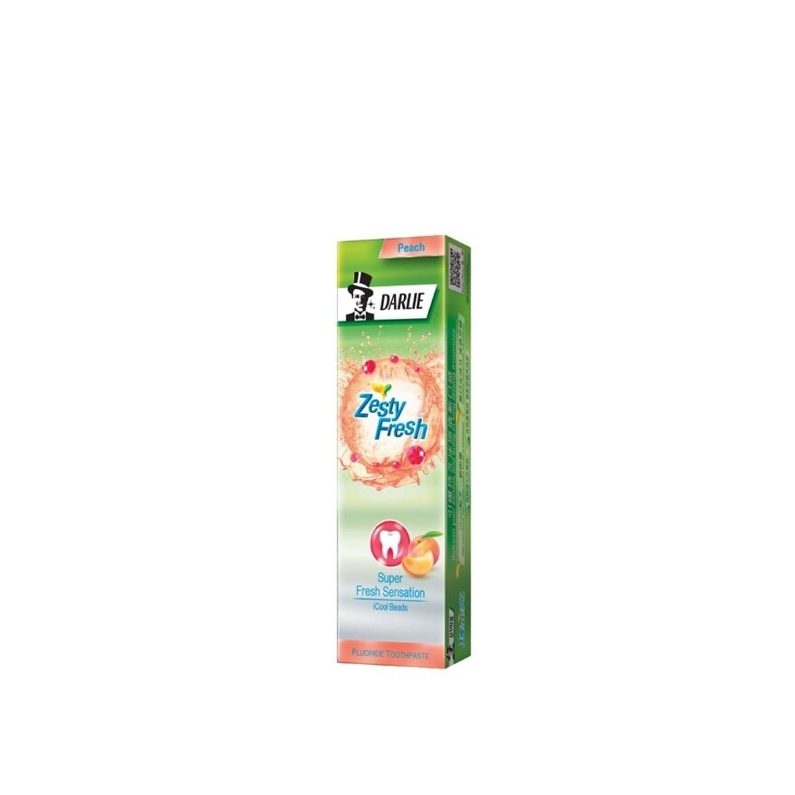 Zesty Fresh Toothpaste Fresh Peach (with iCool Beads) 120g