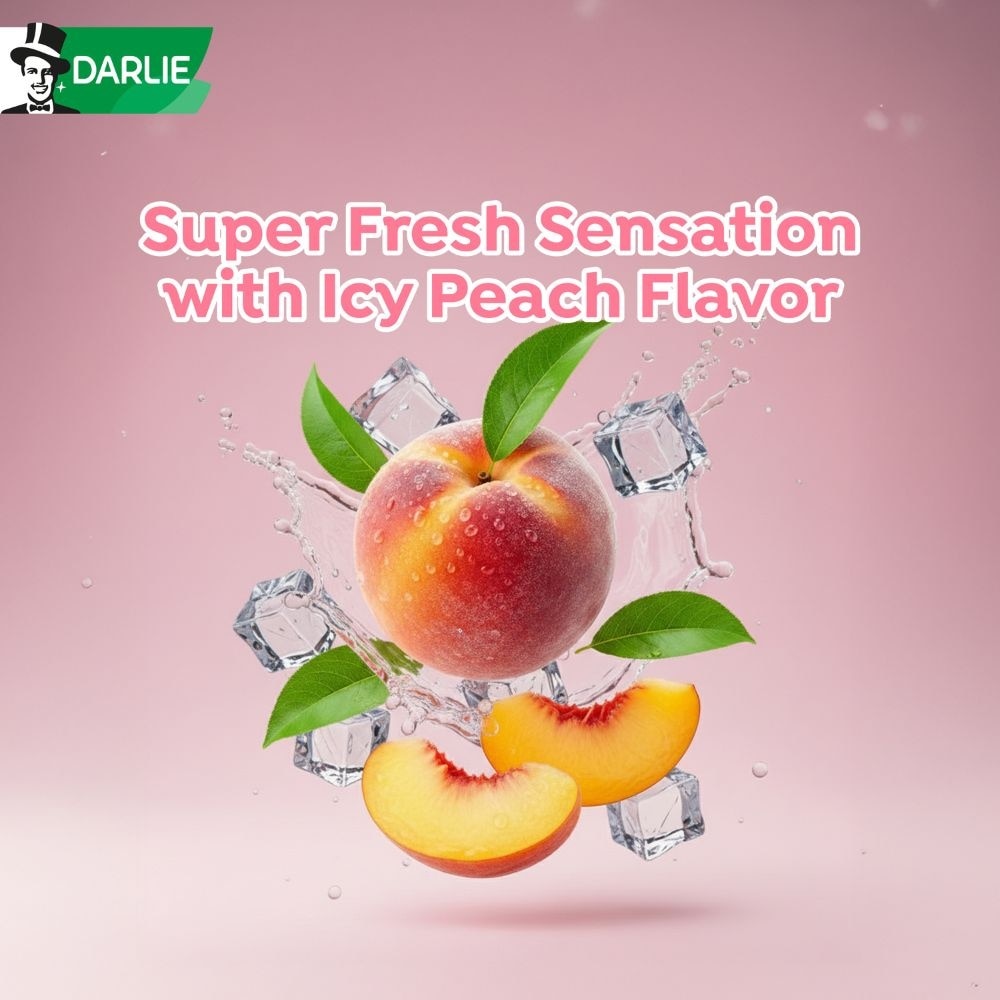 Zesty Fresh Toothpaste Peach Fruity (with iCool Beads) 120g