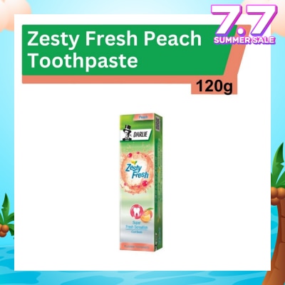 DARLIE Zesty Fresh Toothpaste Fresh Peach (with iCool Beads) 120g
