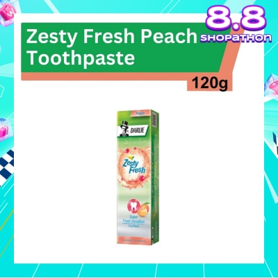 DARLIE Zesty Fresh Toothpaste Fresh Peach (with iCool Beads) 120g