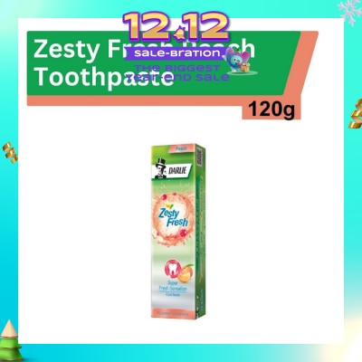 DARLIE Zesty Fresh Toothpaste Fresh Peach (with iCool Beads) 120g