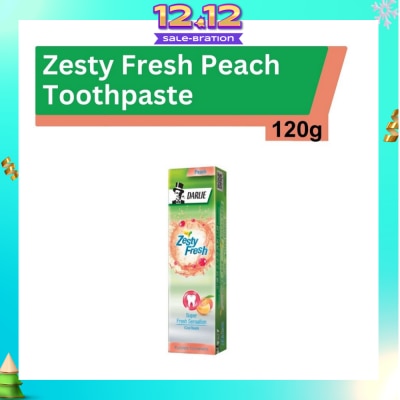 DARLIE Zesty Fresh Toothpaste Fresh Peach (with iCool Beads) 120g