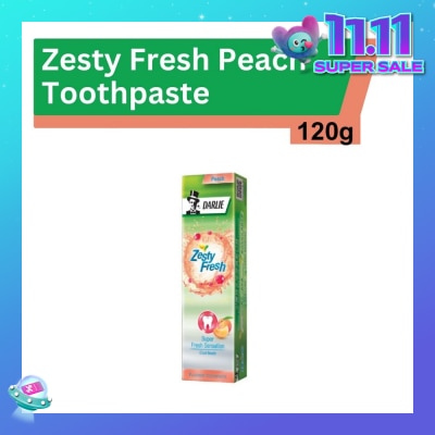 DARLIE Zesty Fresh Toothpaste Fresh Peach (with iCool Beads) 120g