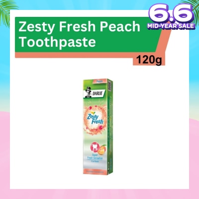 DARLIE Zesty Fresh Toothpaste Fresh Peach (with iCool Beads) 120g