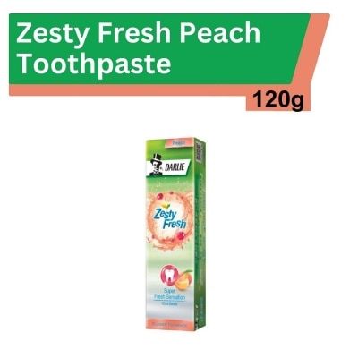 DARLIE Zesty Fresh Toothpaste Fresh Peach (with iCool Beads) 120g