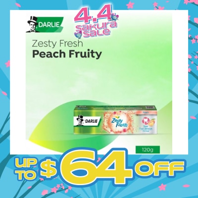 DARLIE - Zesty Fresh Toothpaste Peach Fruity (with iCool Beads) 120g