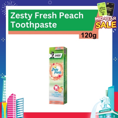 DARLIE Zesty Fresh Toothpaste Fresh Peach (with iCool Beads) 120g