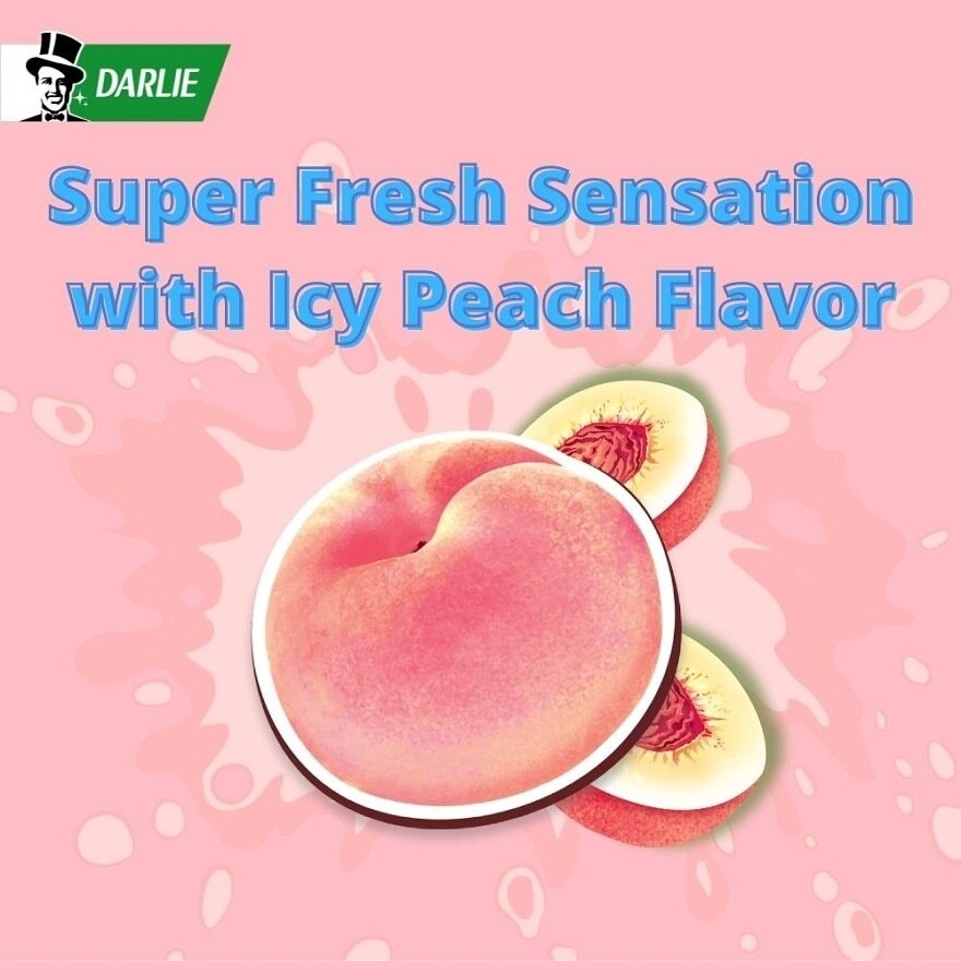 Zesty Fresh Toothpaste Fresh Peach (with iCool Beads) 120g