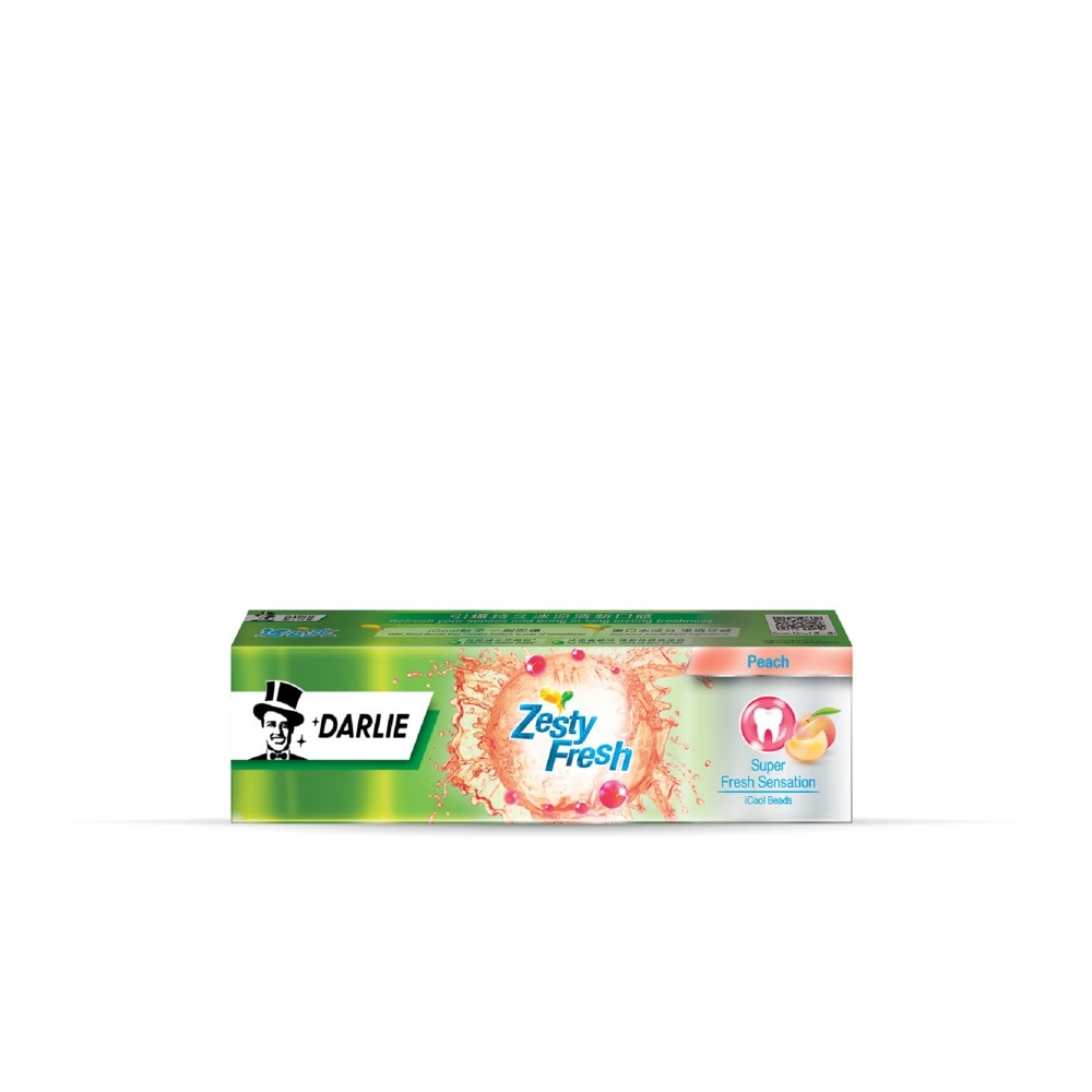 Zesty Fresh Toothpaste Peach Fruity (with iCool Beads) 120g