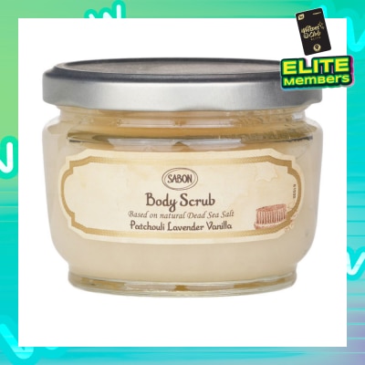 SABON Body Scrub Patchouli Lavender Vanilla 320g
