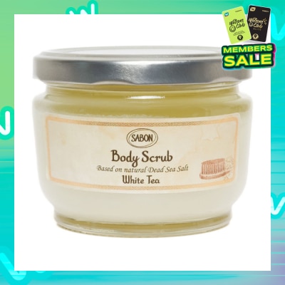 SABON Body Scrub White Tea 320g