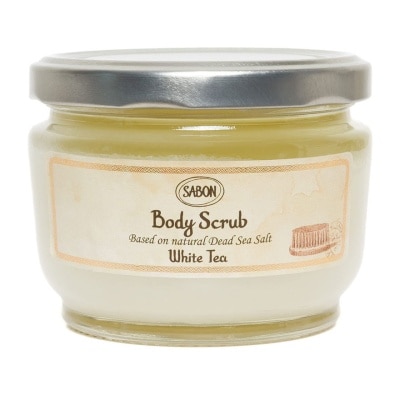 SABON Body Scrub White Tea 320g