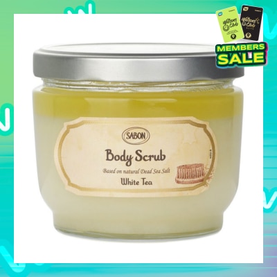 SABON Body Scrub White Tea 600g