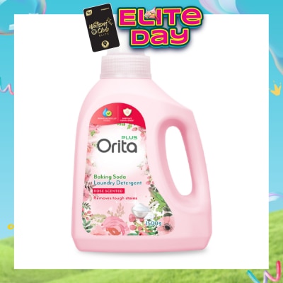 ORITA - Baking Soda Laundry Detergent Rose Scented 1500g